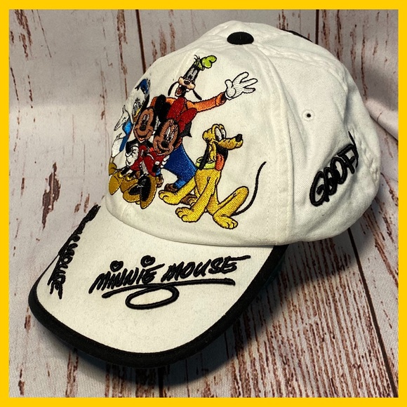 Walt Disney World Mickey & Gang Embroidered Cap - Picture 3 of 7